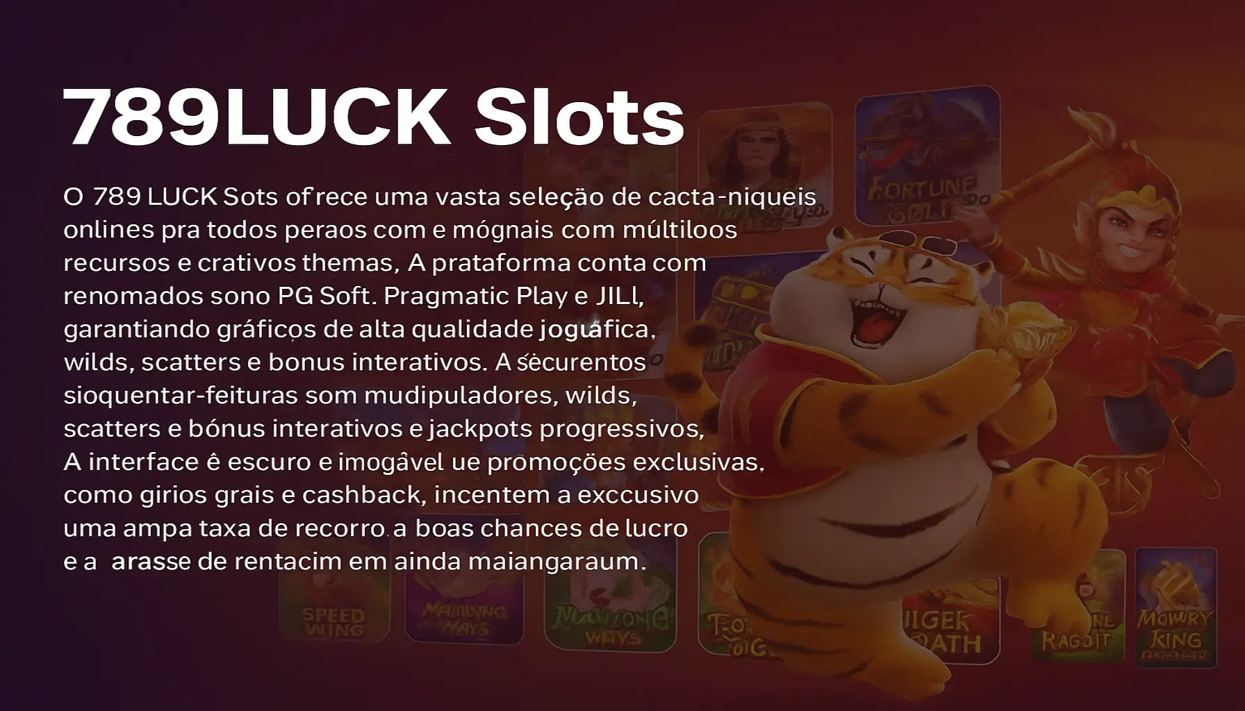 Jogos de Slot no Casino Online 789LUCK