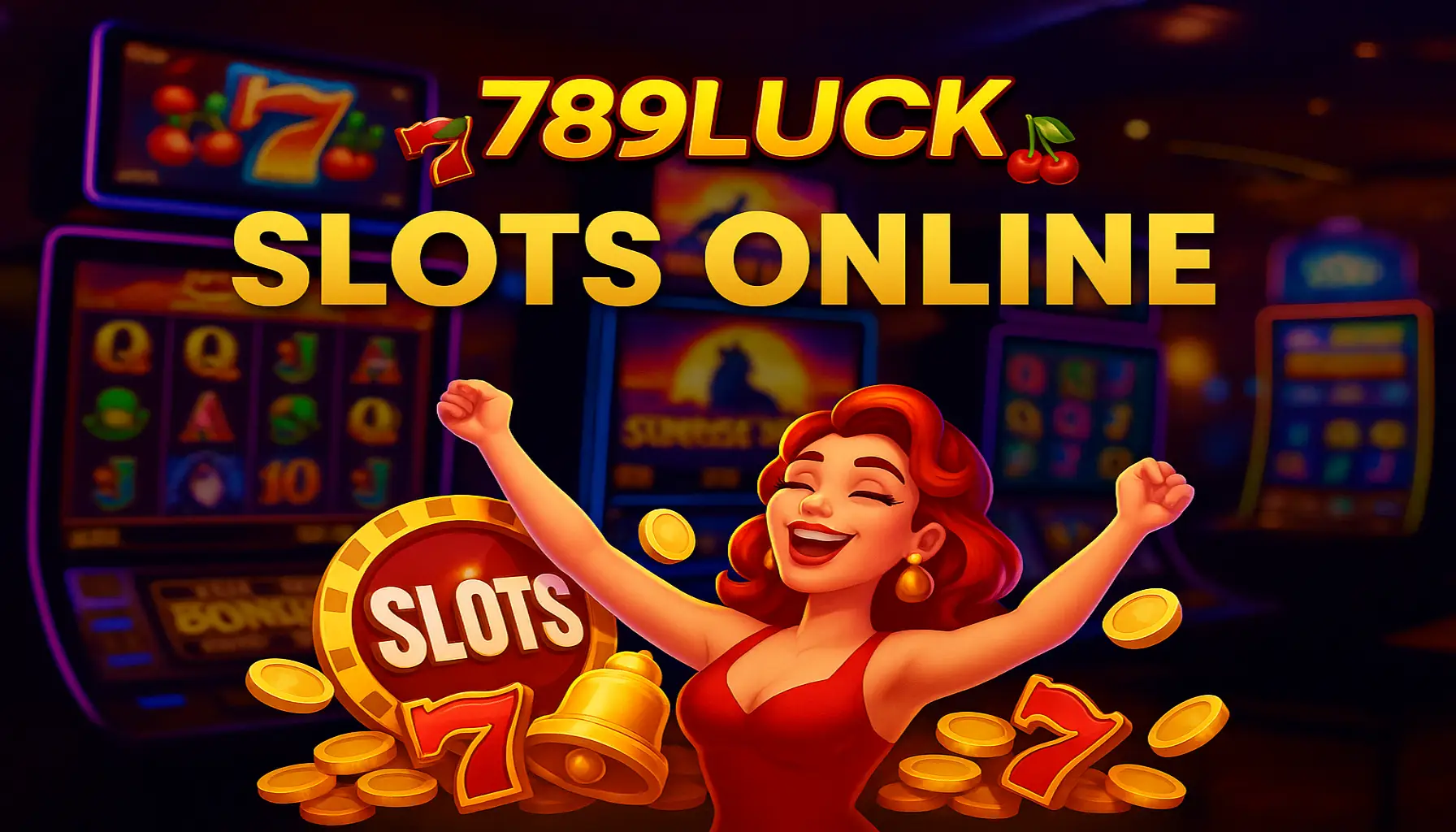 Explore o mundo das slot machines no 789LUCK Casino